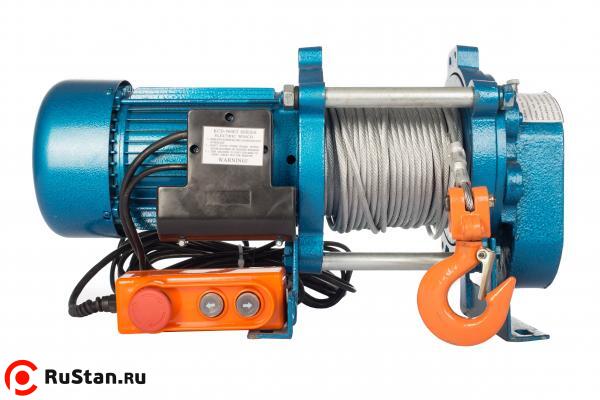 Лебедка TOR ЛЭК-500 E21 (KCD) 500 кг 220 В с канатом 
100 м фото №1