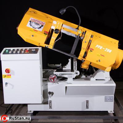 PPK-280 ленточнопильный станок по металлу фото №3 PPK-280 ленточнопильный станок по металлу фото №3