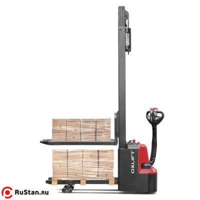Самоходный штабелер для обработки двух паллет CDD10 h3 OXLIFT 3000 мм 1000 кг фото №2 Самоходный штабелер для обработки двух паллет CDD10 h3 OXLIFT 3000 мм 1000 кг фото №2