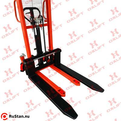Ручной Гидравлический Штабелер HS2010 OXLIFT 1000 кг 2 м фото №3 Ручной Гидравлический Штабелер HS2010 OXLIFT 1000 кг 2 м фото №3