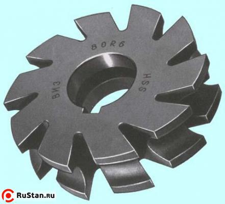 Фреза Вогнутая 80х18х27 R5,0 Р6М5 Z=10 тип2 фото №1 Фреза Вогнутая 80х18х27 R5,0 Р6М5 Z=10 тип2 фото №1