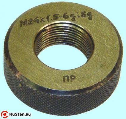 Кольцо резьбовое М16,0 НЕ 8g фото №1