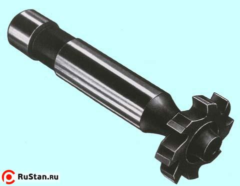 Фреза Для пазов сегментных шпонок 16х5,0х 60мм ц/х Р6АМ5 Z=8 "CNIC" фото №1