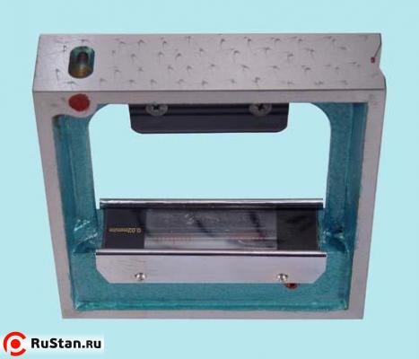 Уровень Рамный 250 х 250мм цена деления 0,02 мм/м (PL163-3) "CNIC" фото №1