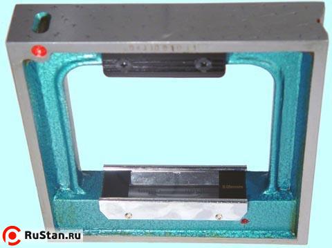 Уровень Рамный 250 х 250мм цена деления 0,05 мм/м (PL163-7) "CNIC" фото №1