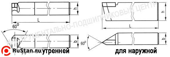 Резец Резьбовой 25х16х140 ВК8 для наружной резьбы фото №1 Резец Резьбовой 25х16х140 ВК8 для наружной резьбы фото №1