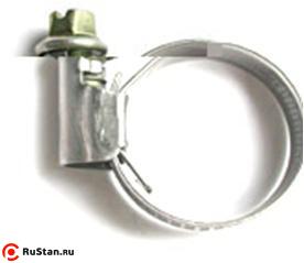 Хомут червячный KVP 70-90/9мм W2 нержавеющая сталь фото №1
