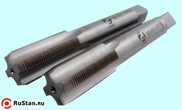 Метчик М20,0 х 1,5 м/р.Р18 к-т из 2-х шт. "CNIC" фото №1 Метчик М20,0 х 1,5 м/р.Р18 к-т из 2-х шт. "CNIC" фото №1