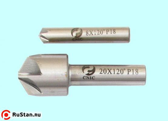 Зенковка d 6,0х 4.0х 42 конус 120° dхв=6мм Р18 ц/х Z=6 DIN335A "CNIC" фото №1 Зенковка d 6,0х 4.0х 42 конус 120° dхв=6мм Р18 ц/х Z=6 DIN335A "CNIC" фото №1