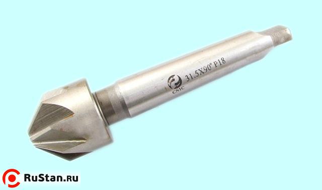 Зенковка d80,0х 54х196 конус 90° Р18 к/х Z=12 КМ4 DIN335B "CNIC" фото №1 Зенковка d80,0х 54х196 конус 90° Р18 к/х Z=12 КМ4 DIN335B "CNIC" фото №1
