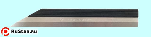 Линейка Лекальная тип ЛД-300 кл.точн.00 с двухсторонним скосом ножевидной формы DIN874 "CNIC" фото №1