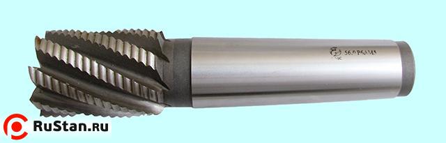 Фреза Концевая d63,0х 90х248 к/х  Р6АМ5  Z=8 КМ5 обдирочная со стружколомом "CNIC" фото №1