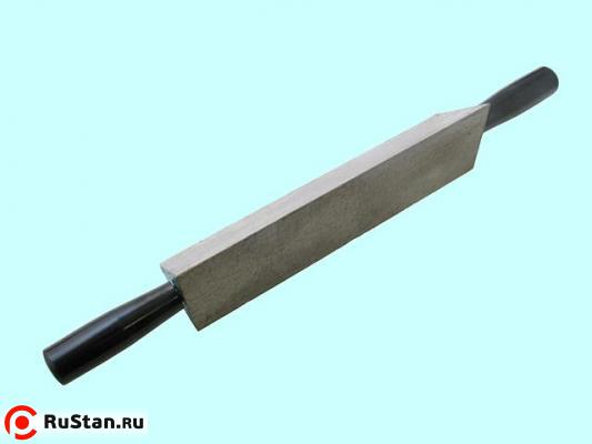 Линейка Поверочная тип УТ- 500 кл.т.1 угловая трехгранная с рабочим углом 45° чугунная шаброванная DIN 876 "CNIC" фото №1