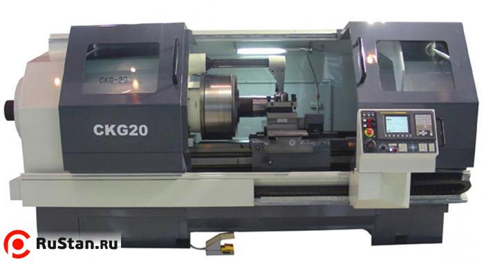 Трубонарезной станок с ЧПУ CKG20 фото №1 CKG20 фото №1