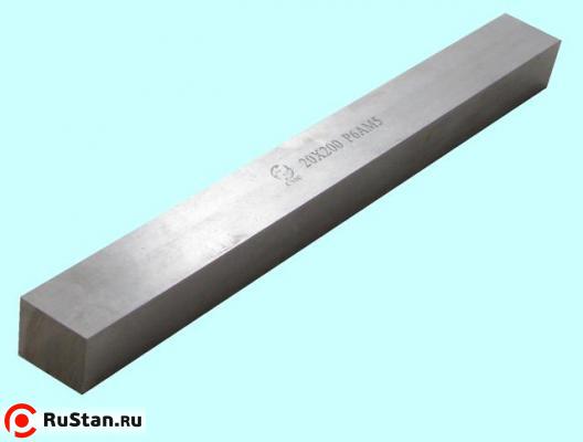 Заготовка - брусок  5х 5х150мм Р6АМ5 HRC 64-66 "CNIC" фото №1