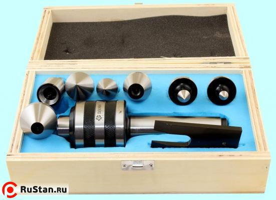 Центр Вращающийся КМ-4 с 7-ю сменными насадками "TLX" (D434) фото №1 Центр Вращающийся КМ-4 с 7-ю сменными насадками "TLX" (D434) фото №1