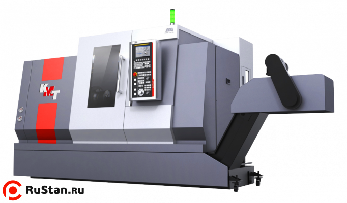 Токарный станок с наклонной станиной KTL72C/490 фото №1