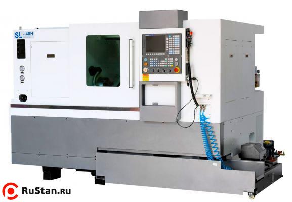 Токарный обрабатывающий центр SL40H с ЧПУ GSK 988TA фото №1 Токарный обрабатывающий центр SL40H с ЧПУ GSK 988TA фото №1