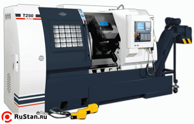 Токарный станок с ЧПУ с наклонной станиной T250 CNC фото №1 Токарный станок с ЧПУ с наклонной станиной T250 CNC фото №1