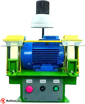 Точильно-шлифовальный станок ТШ-1.20 с блокировкой фото №1