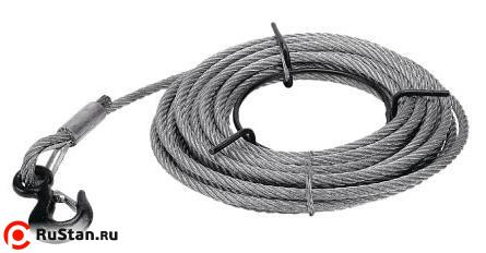 Трос с крюком WRJ-3.0T-20m фото №1 Трос с крюком WRJ-3.0T-20m фото №1