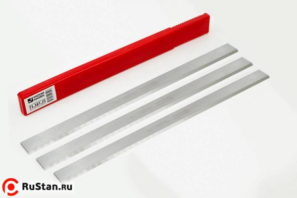 Нож строгальный HSS 18% 410X25X3мм (1 шт.) для JPT-410, JWP-16 OS фото №2 Нож строгальный HSS 18% 410X25X3мм (1 шт.) для JPT-410, JWP-16 OS фото №2