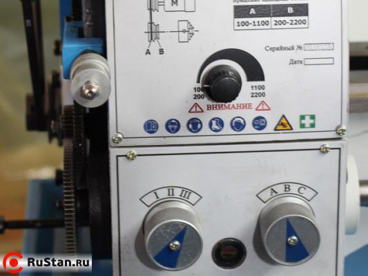 Настольный токарный станок WM250V-F - Панель управления фото №4 Weiss Machinery WM250V-Fx550 "Универсал" фото №4