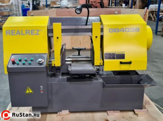 Полуавтоматический ленточнопильный станок REALREZ GB4038 фото №18 Полуавтоматический ленточнопильный станок REALREZ GB4038 фото №18