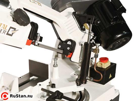 Пильная рама поднимается вручную, а опускается за счет гидроразгрузки. фото №6 METAL MASTER BSM-128HDR фото №6