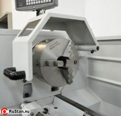 Модель оснащена трехкулачковым патроном диаметром 200 мм и эргономичной защитой со смотровым окошком. фото №9 METAL MASTER X36100 фото №9