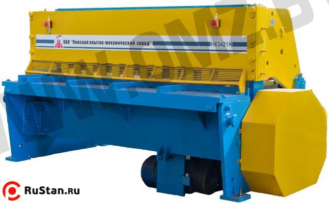 Ножницы гильотинные кривошипные листовые с наклонным ножом НК3421Н фото №2 НК3421Н фото №2