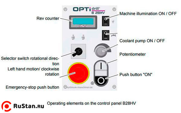 Вертикально-сверлильный станок OPTIdrill B28HV фото №4 OPTIdrill B28HV фото №4