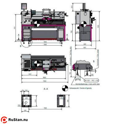 Токарно-винторезный станок OPTIturn TH 4010D фото №4 OPTIturn TH 4010D фото №4