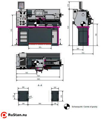 Токарно-винторезный станок OPTIturn TH 3309D фото №3 OPTIturn TH 3309D фото №3