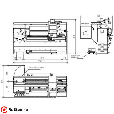 Токарно-винторезный станок OPTIturn TX 5216 фото №4 OPTIturn TX 5216 фото №4