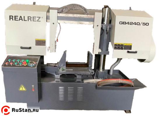 Полуавтоматический ленточнопильный станок REALREZ GB4240/50 фото №2 Полуавтоматический ленточнопильный станок REALREZ GB4240/50 фото №2