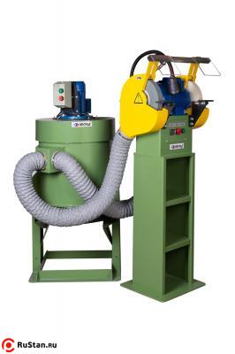 Станок точильно-шлифовальный ТШ 1.35 с пылесосом ПЦ-750/У и блокировкой фото №3 Станок точильно-шлифовальный ТШ 1.35 с пылесосом ПЦ-750/У и блокировкой фото №3