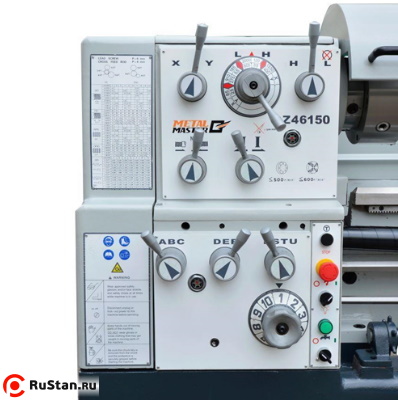 Модель позволяет раздельно регулировать обороты ходового вала и ходового винта. фото №21 METAL MASTER Z46150 фото №21