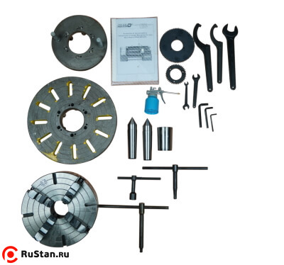 В ЗИП входят ключи, масленка, 4х кулачковый патрон 320 мм с независимыми кулачками , неподвижный центр МТ №5, конус-переходник, планшайба, набор ключей и руководство пользователя фото №13 METAL MASTER Z50100 DRO RFS фото №13