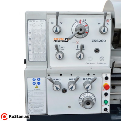 Модель позволяет раздельно регулировать обороты ходового вала и ходового винта. фото №22 METAL MASTER Z56200 фото №22