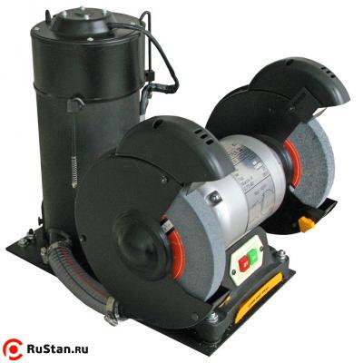 Станок точильно шлифовальный с вытяжкой ЗСВ-20 фото №2 Станок точильно шлифовальный с вытяжкой ЗСВ-20 фото №2