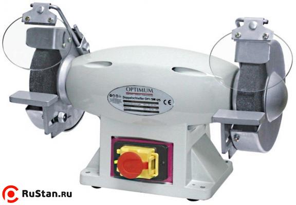 Станок заточный (точило) Quantum Opti SM200 220V фото №1 Opti SM200 (220 В) фото №1