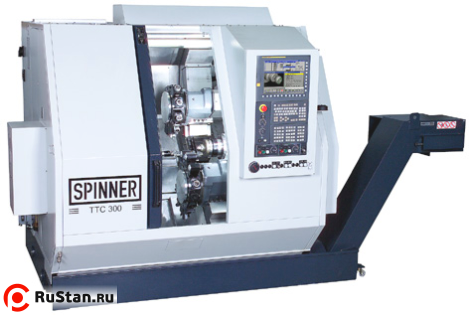 Токарный обрабатывающий центр с ЧПУ SPINNER TTC300-52 фото №1