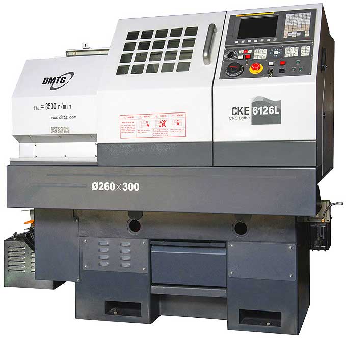 Токарный станок с ЧПУ по металлу DMTG CKE6126